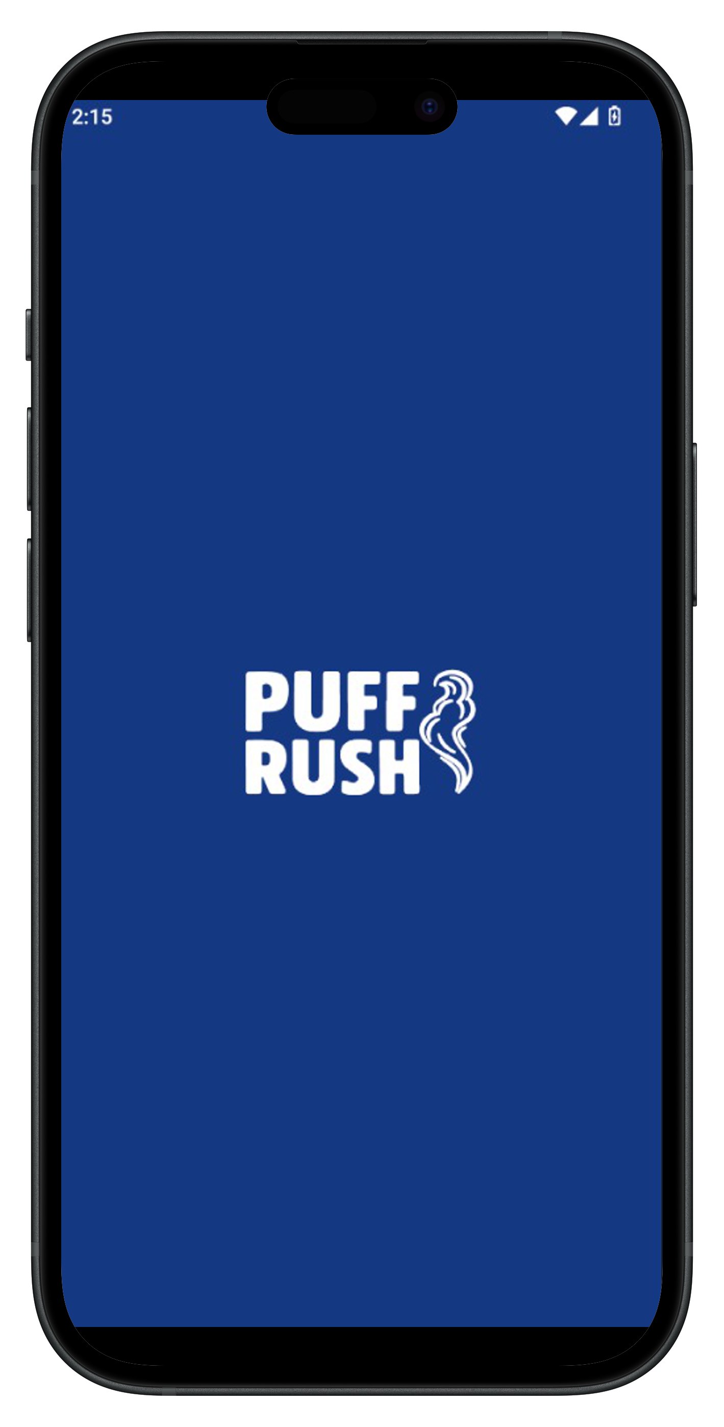 Puff Rush App - Splash Screen